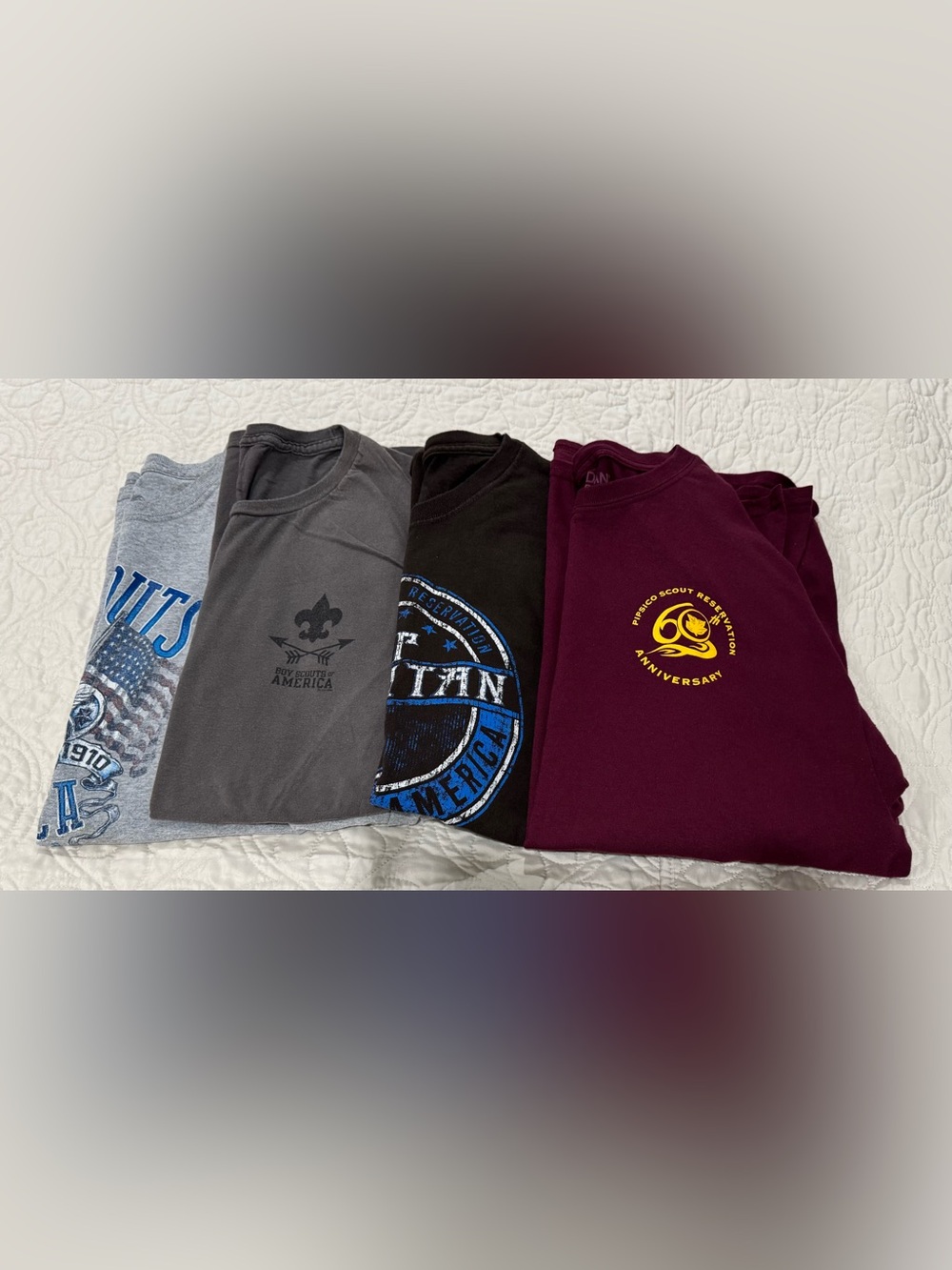 Boy Scout T Shirt Bundle Adult XL